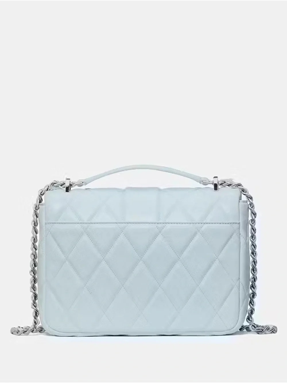 ♠️Kate Spade Carey Quilted Small Flap Leather Crossbody Bag, Crisp Sky Blue NWT